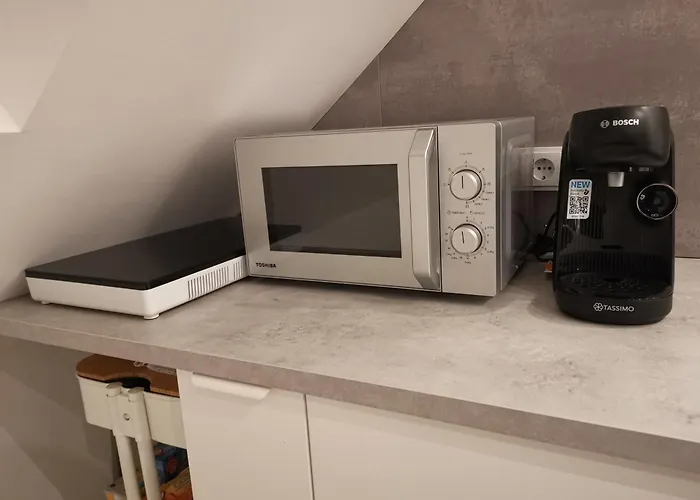 Dachzimmer Mit Kochecke Und Duschbad, Nahe Messe